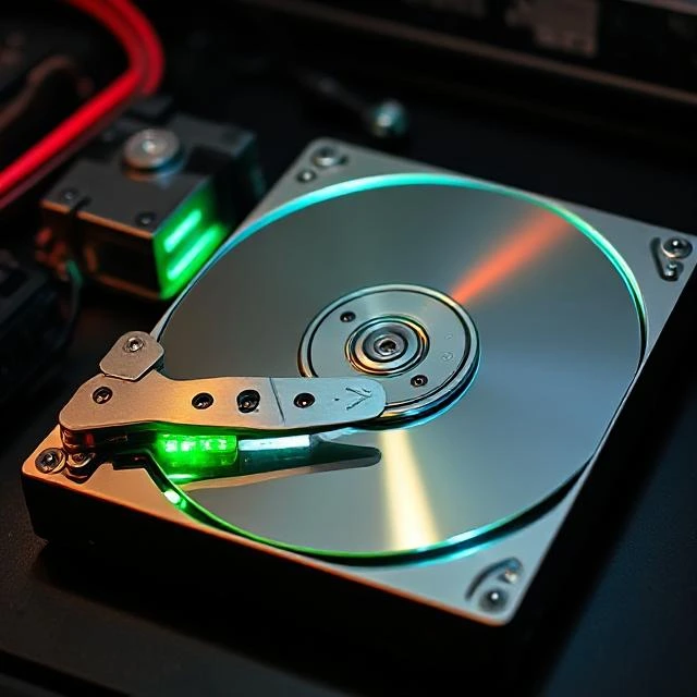Open HDD with Neon Light